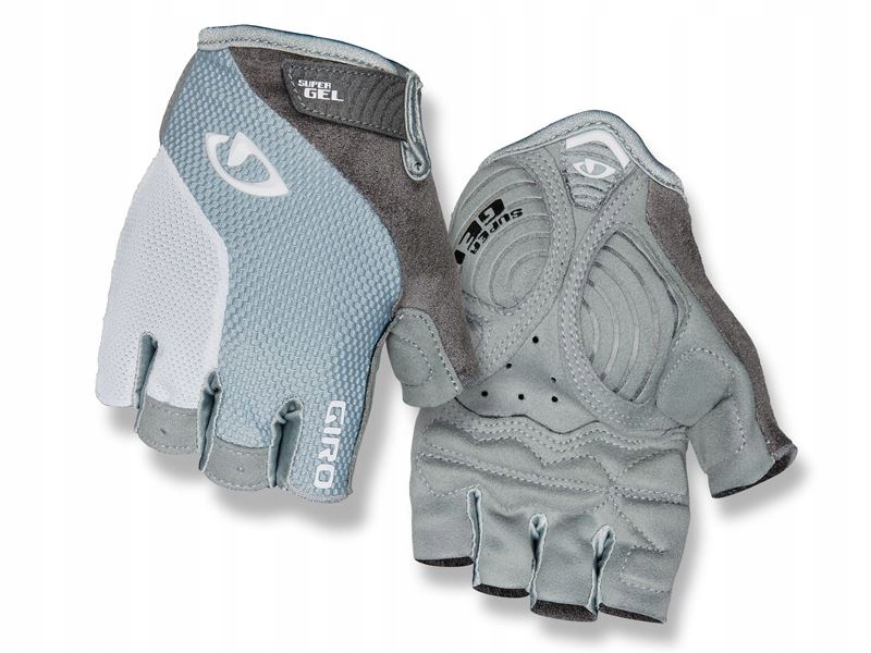 Rękawiczki Rowerowe Damskie Giro Strada Massa Sg Titanium Grey White L