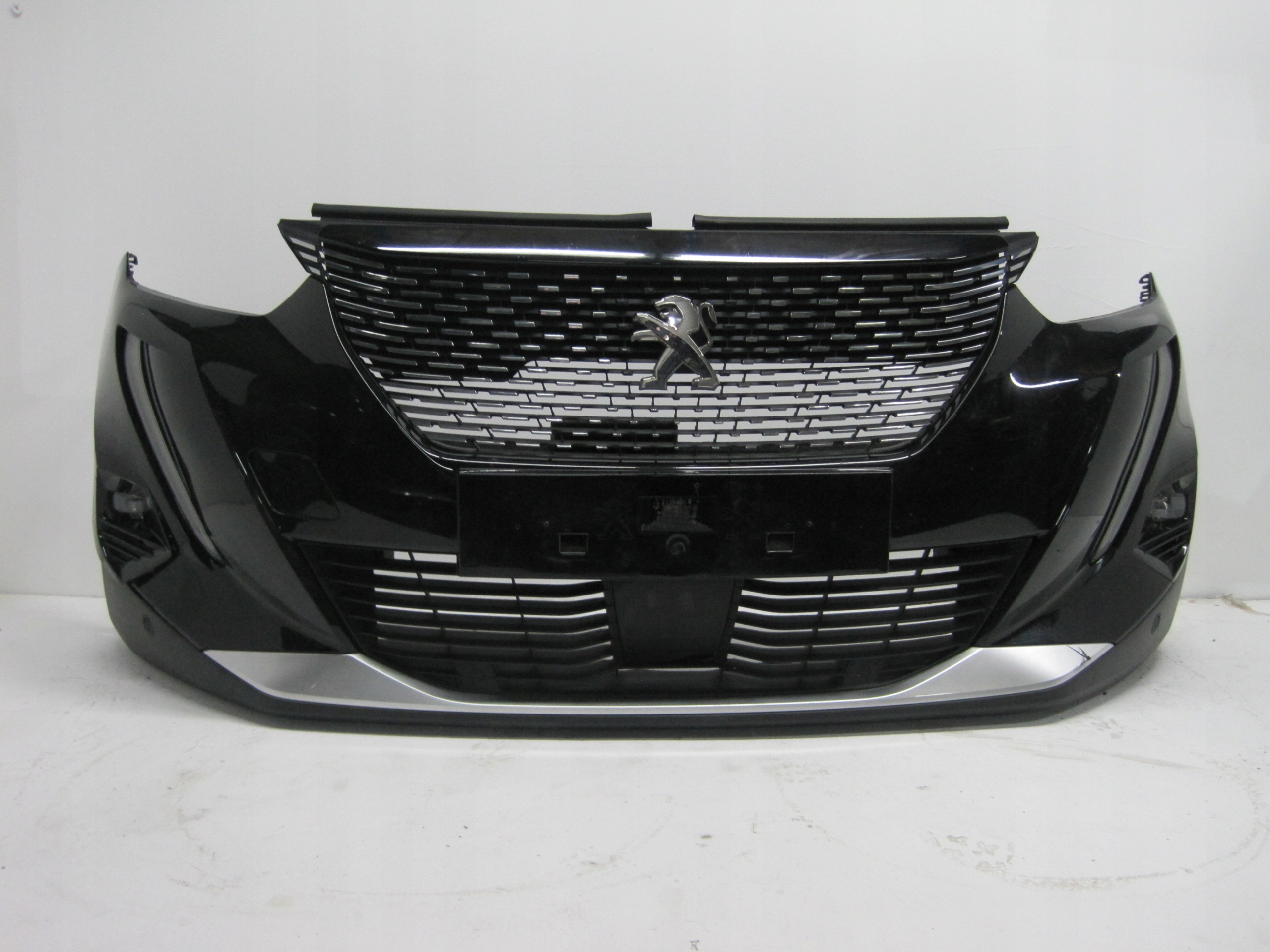 bumper PEUGEOT 2008 II 4 PDC below RADAR front front
