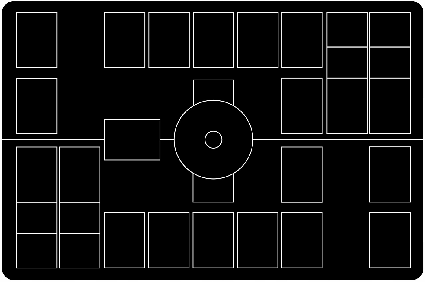 Mata Playmaty Minimalist cardgame mat for Pokemon TCG
