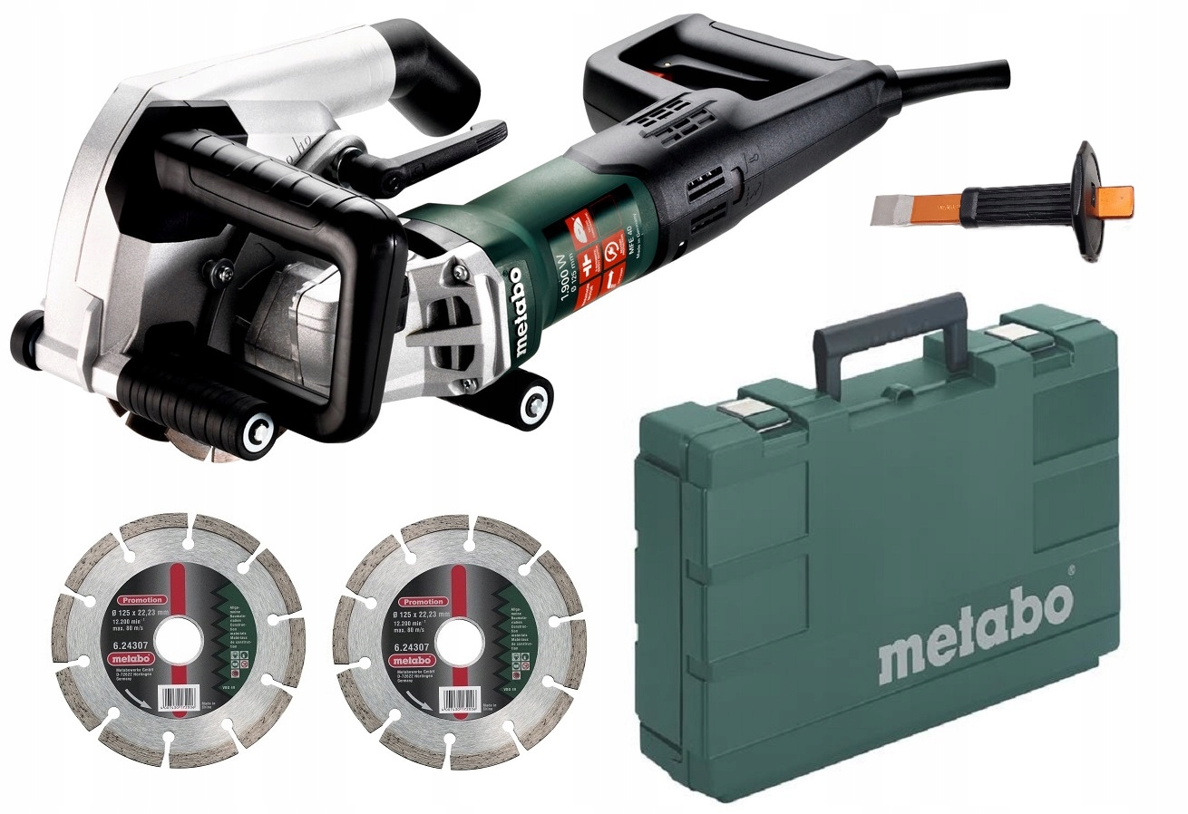 Bruzdownica Mfe 40 1900W +2 Kotouče Kufr řezačka Metabo Polska