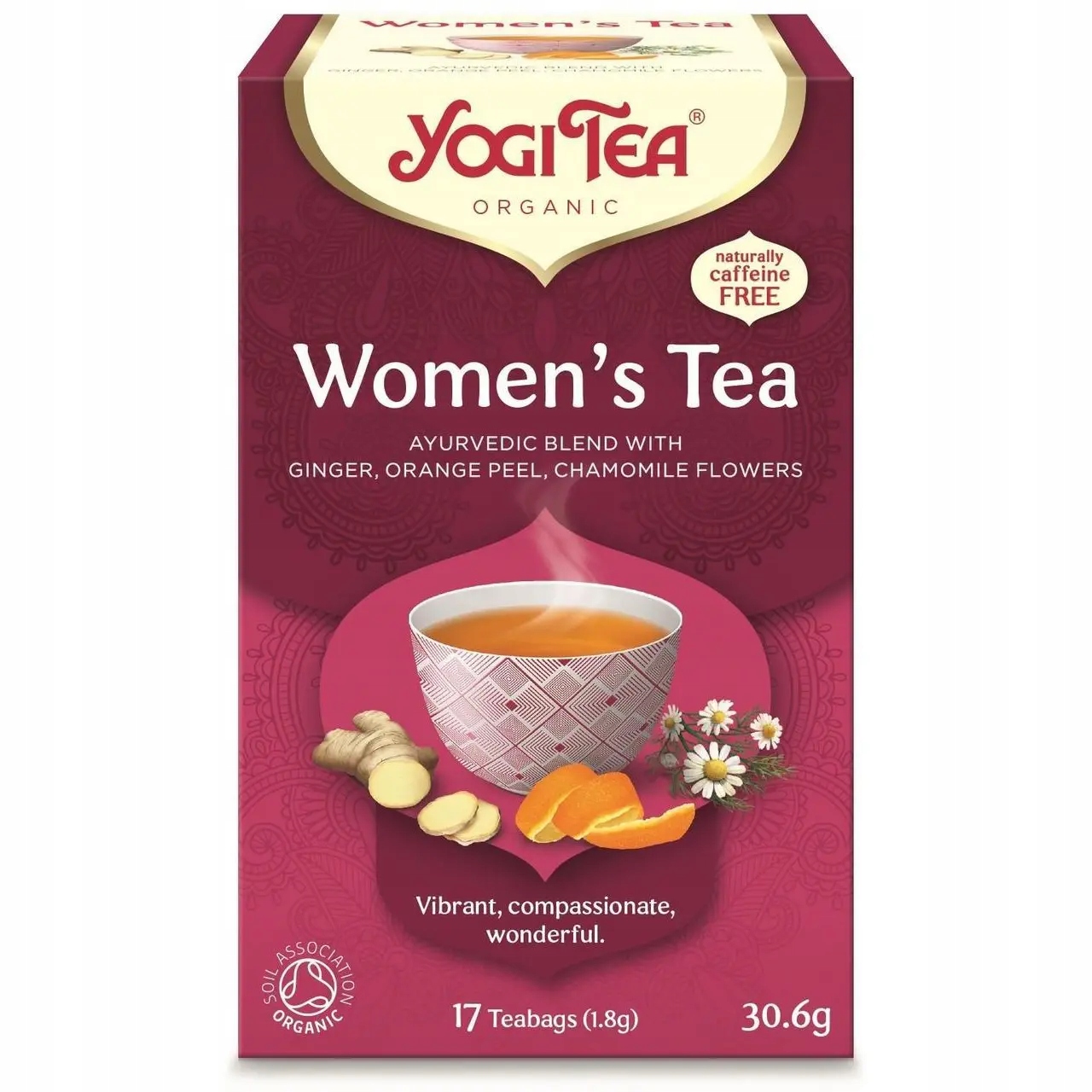 Čaj Pro Ženy (dámský Čaj) Bio (17 x 1,8 g) 30,6 g Yogi Tea