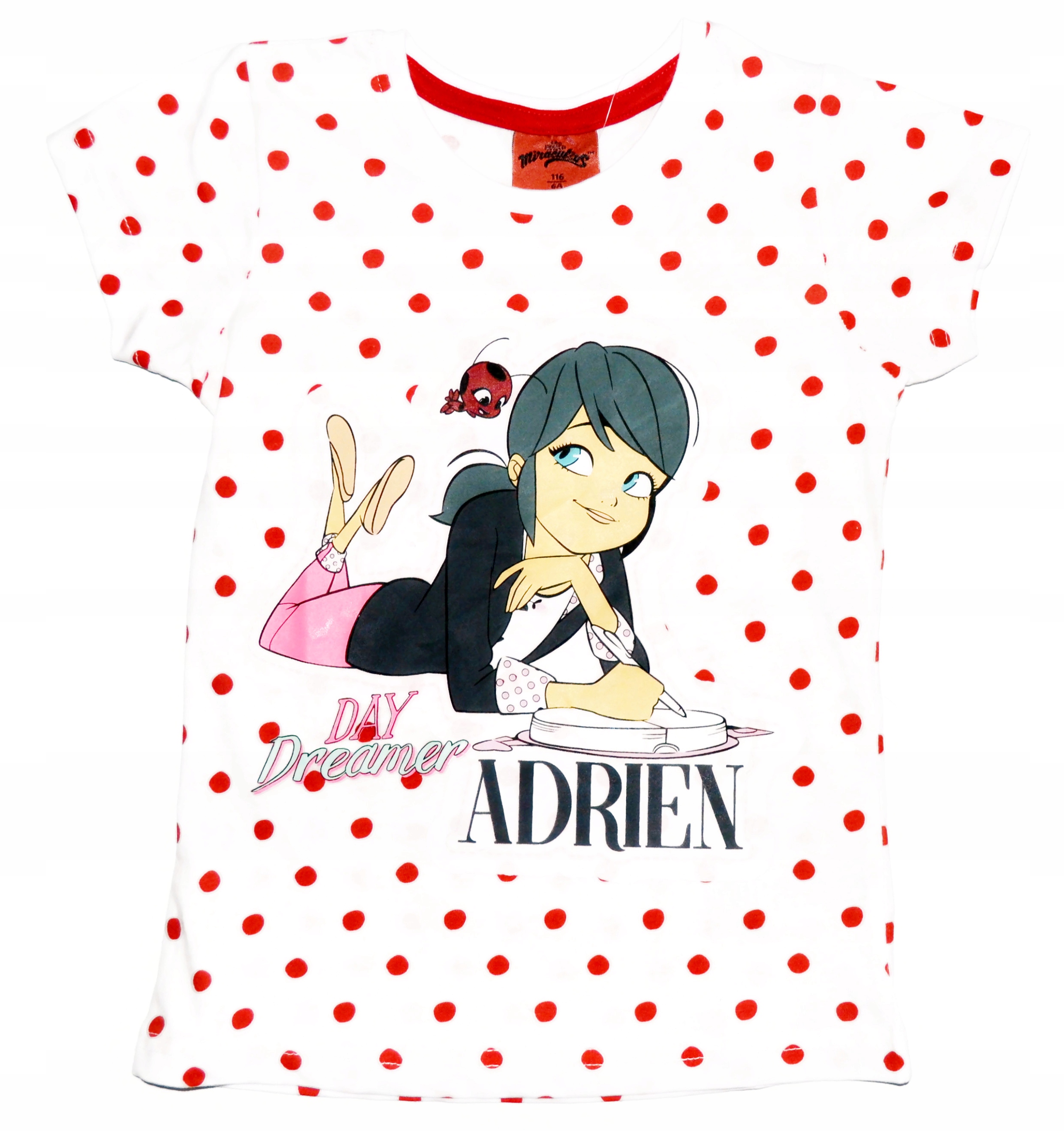 

Bluzka Biedronka i Czarny Kot 116 t-shirt Miraculu