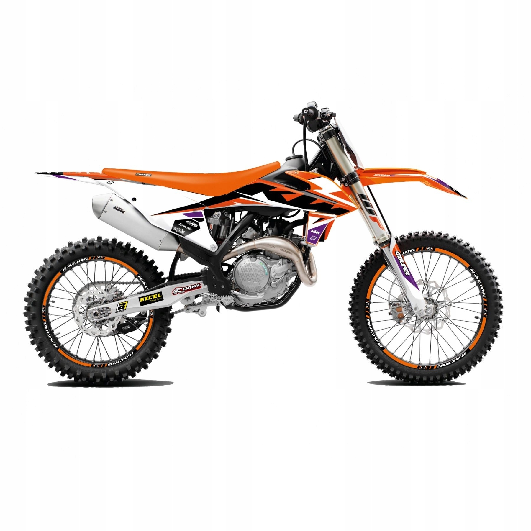 Blackbird Sada Nálepiek (oklein) Ktm Sx/sx-f '19-'22, Exc/exc-f '20-'23