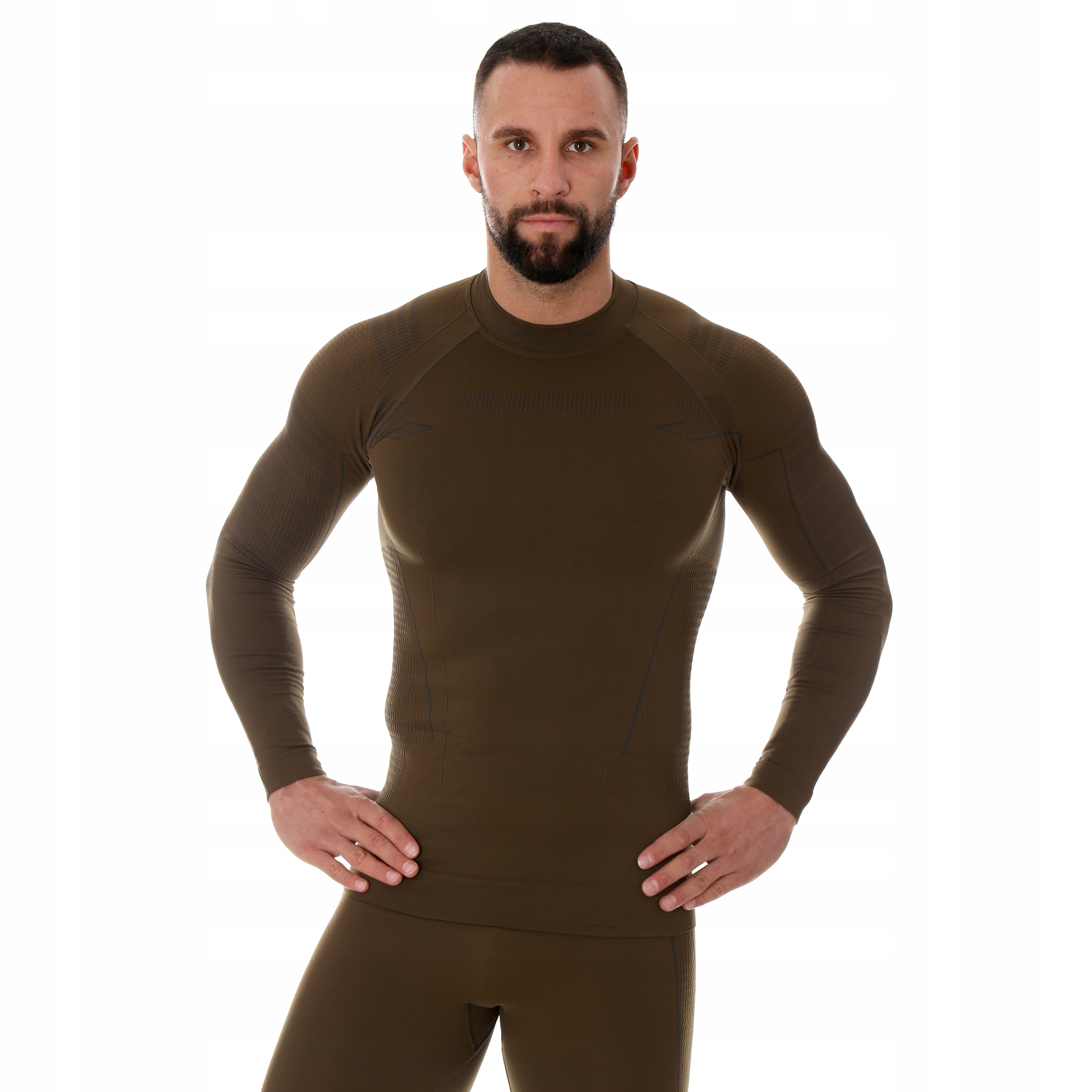 Bluza męska Brubeck Ranger Thermo khaki 2XL