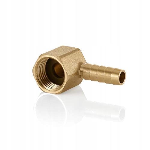 

Kolanko Mosiężne Końcówka Węża gazowego 9mm 1/2''