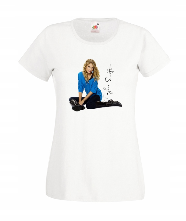 

XL Koszulka Damska Taylor Swift Muzyczna Pop Wzór