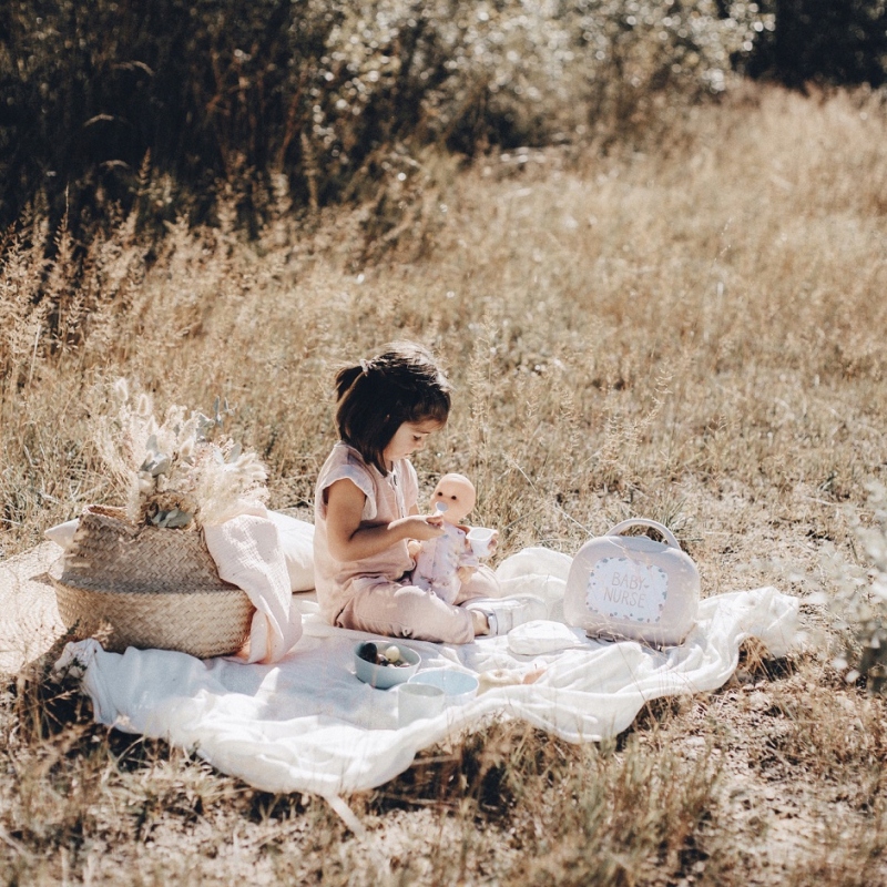 WALIZECZKA DLA LALKI OPIEKUNKI Materiał inny