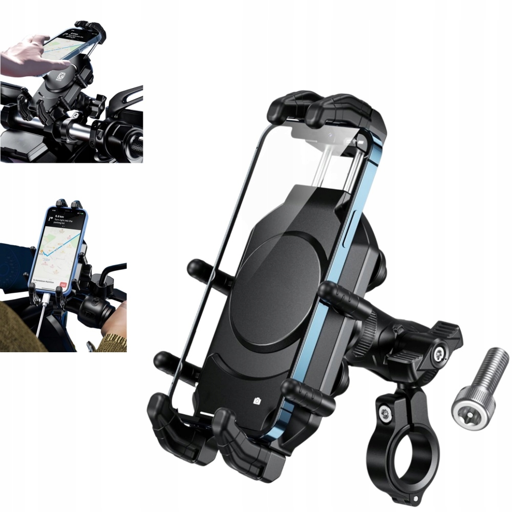 Motocyklový Držák Telefonu, Řídítka Jsou Vhodná Pro Úhlopříčku 5,4''-7,2''