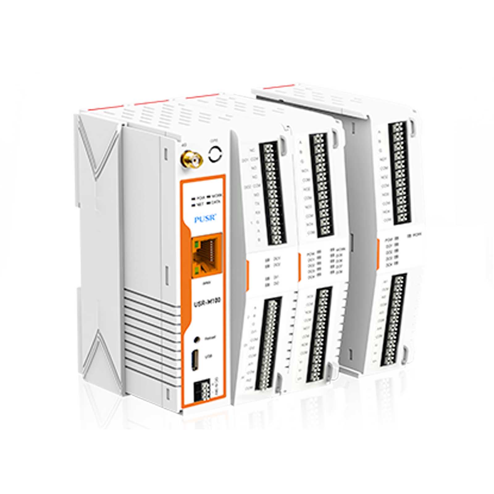 USR-IO0440 moduł dodatkowych wejść/wyjść, I/o, do modułu USR-M100, USR-M300