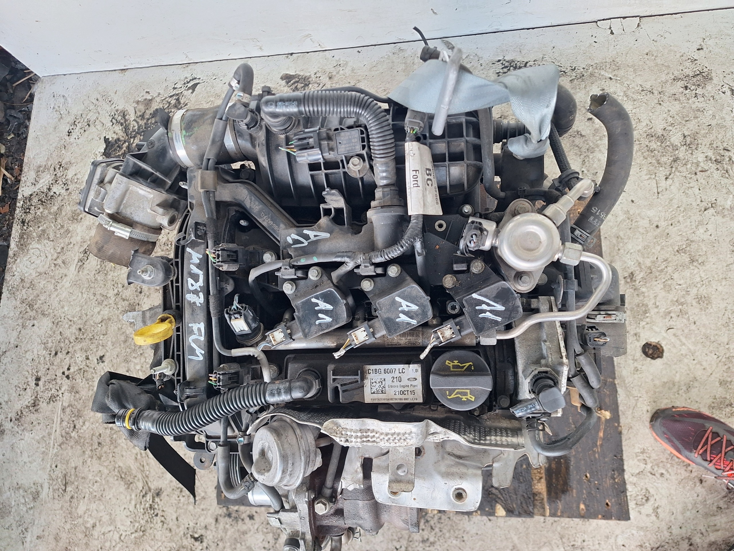 FORD B-MAX 14-> engine 1.0 ECOBOST 125KM M1JJ !!! FILM !!!
