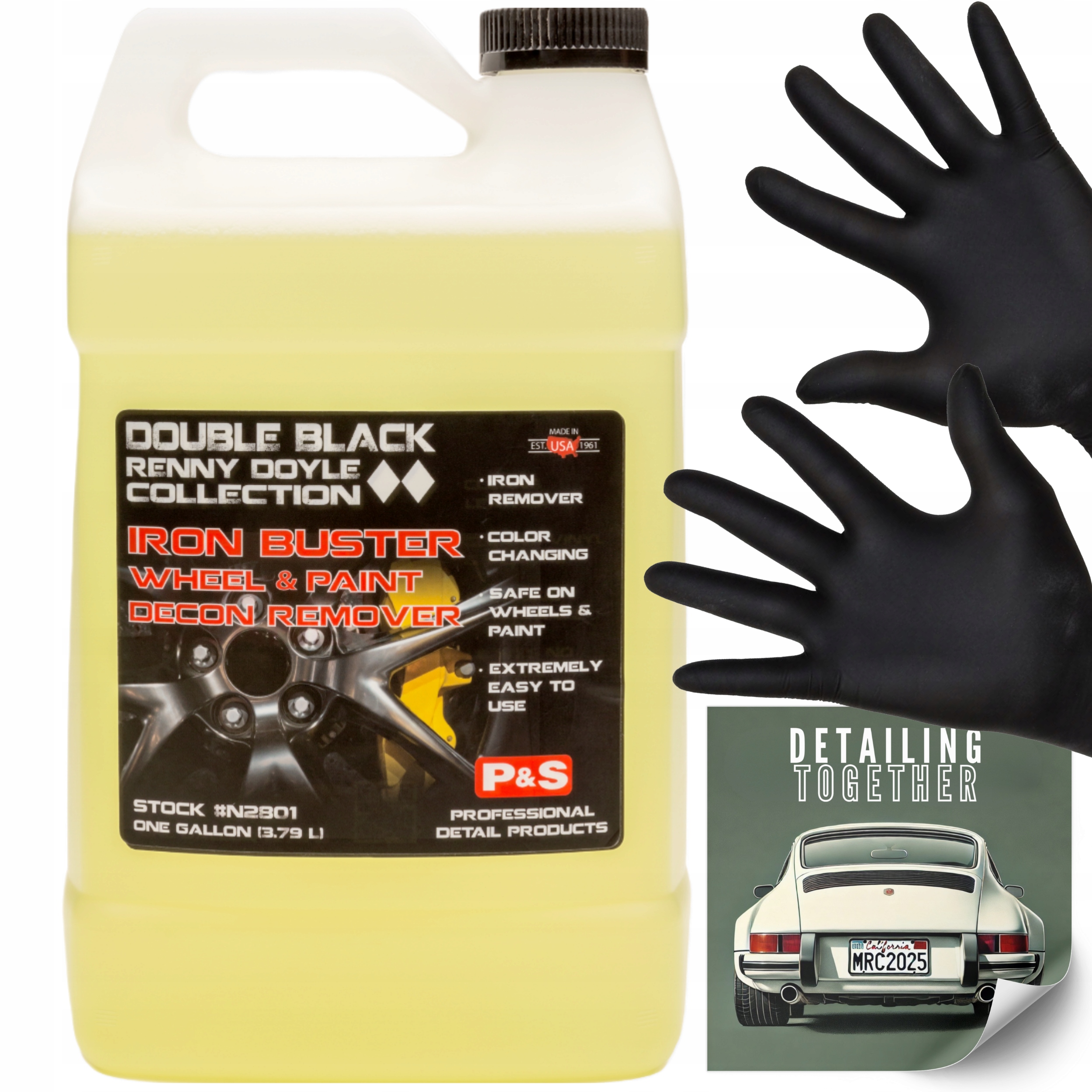 P&s Iron Buster Deironizer na laky a disky odstraňuje prchavú hrdzu 3,8L