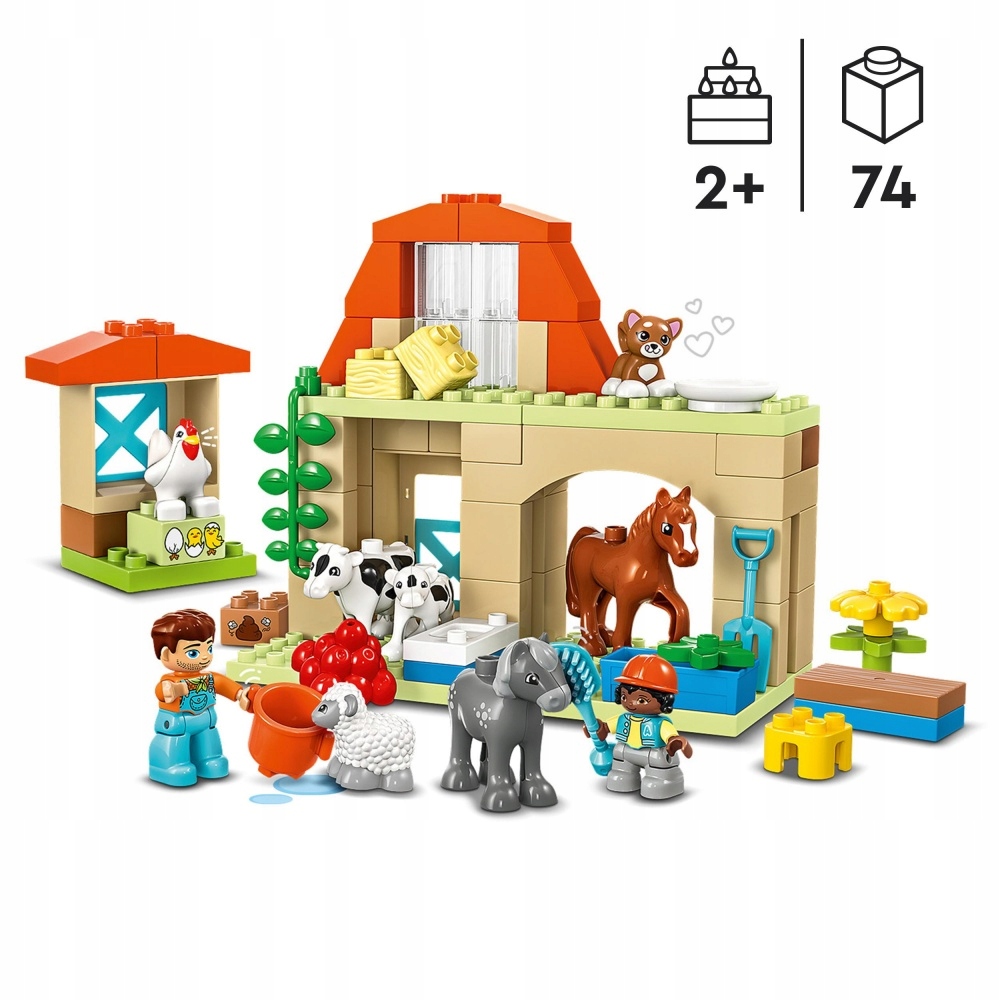 LEGO 10416 DUPLO Opieka nad zwierzętami na farmie Płeć unisex