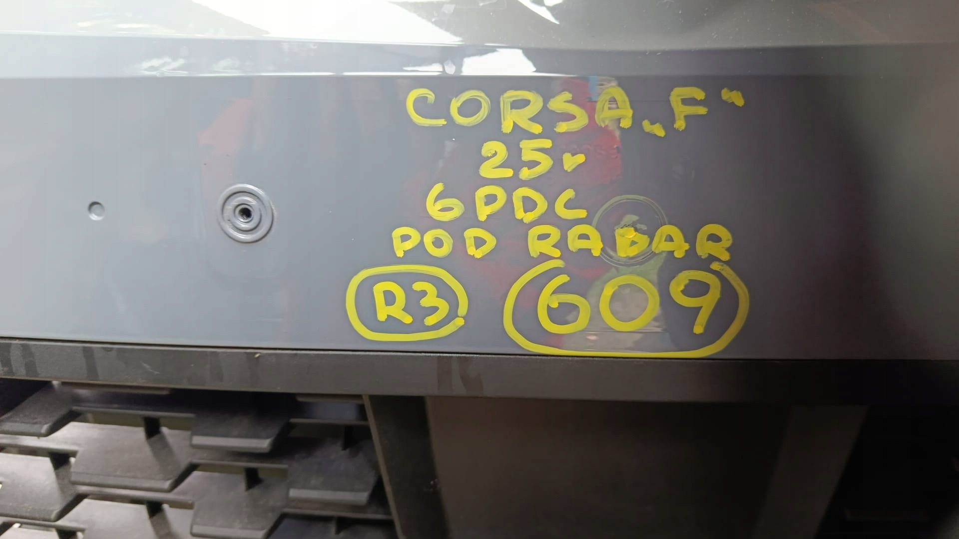 front bumper front OPEL CORSA F 6 PDC