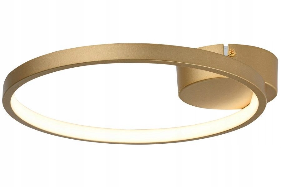 Stropní Svítidlo Zlatý kulatý Ragi 27 cm Led 8 W pokoj obývací pokoj chodba