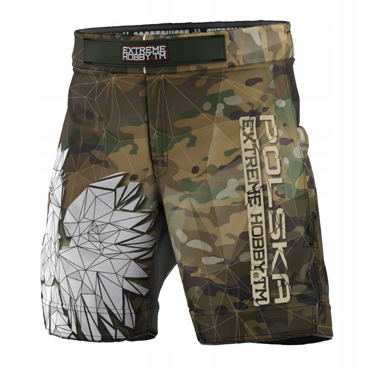 Kraťasy pro Mma Grappling dětské Extreme Hobby Polska Camo 152