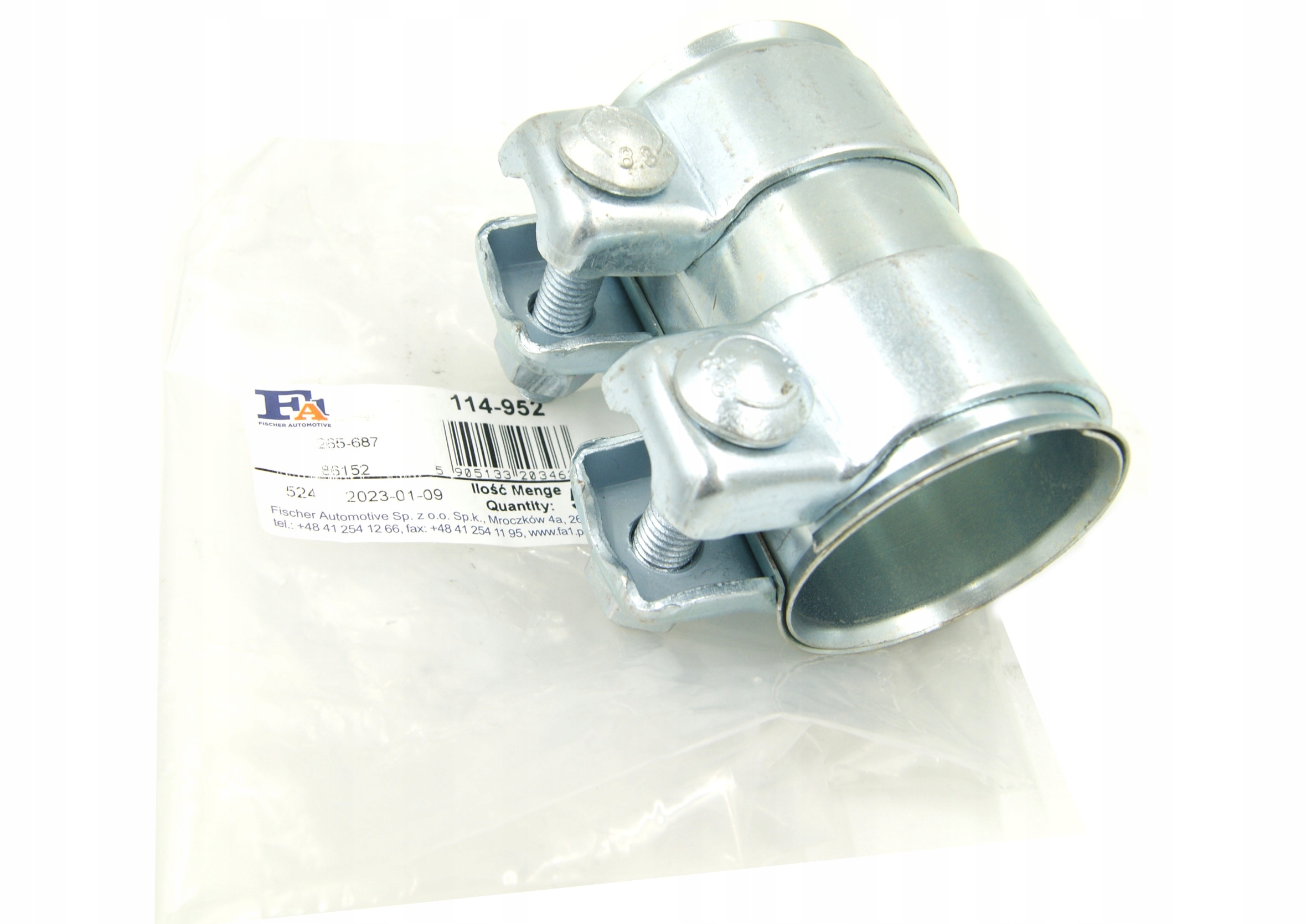 

Łącznik Złącze Opaska Obejma Rur 50X90MM