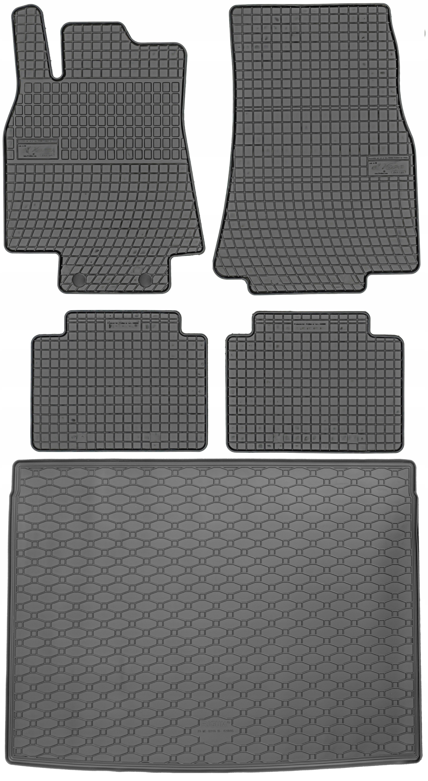 Mercedes B-Klasa W246 Suv 2011-2018 Sada rohoží koberčeky