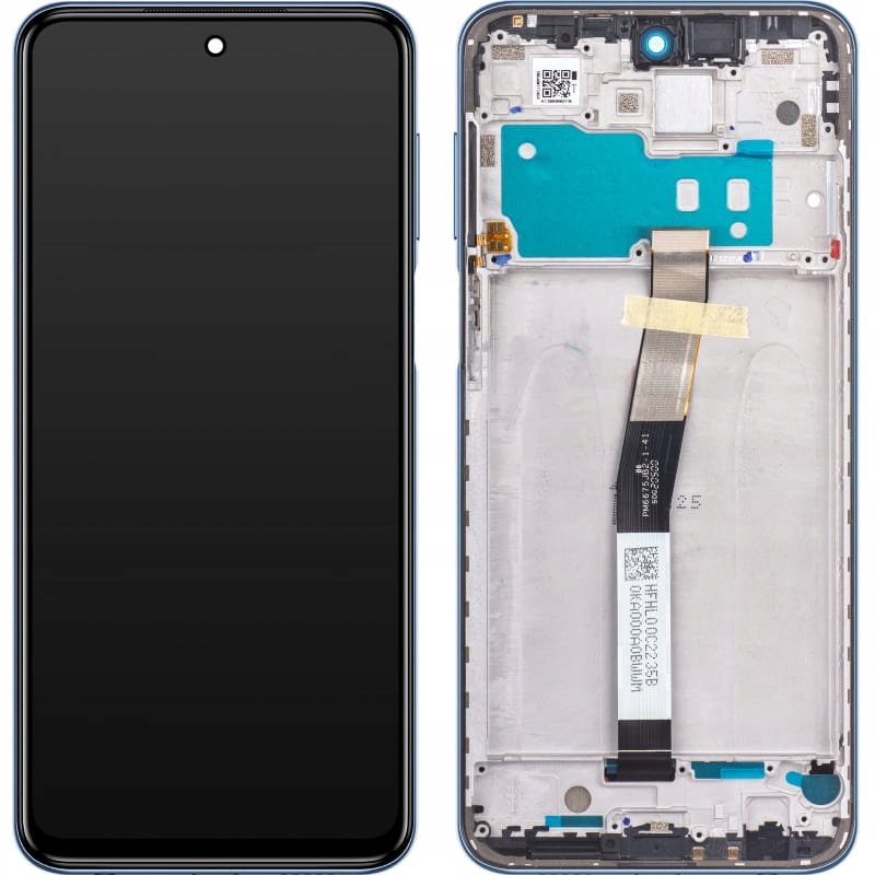 Org LCD displej Xiaomi Redmi Note 9S Černý (interstellar Grey) S Rámečkem