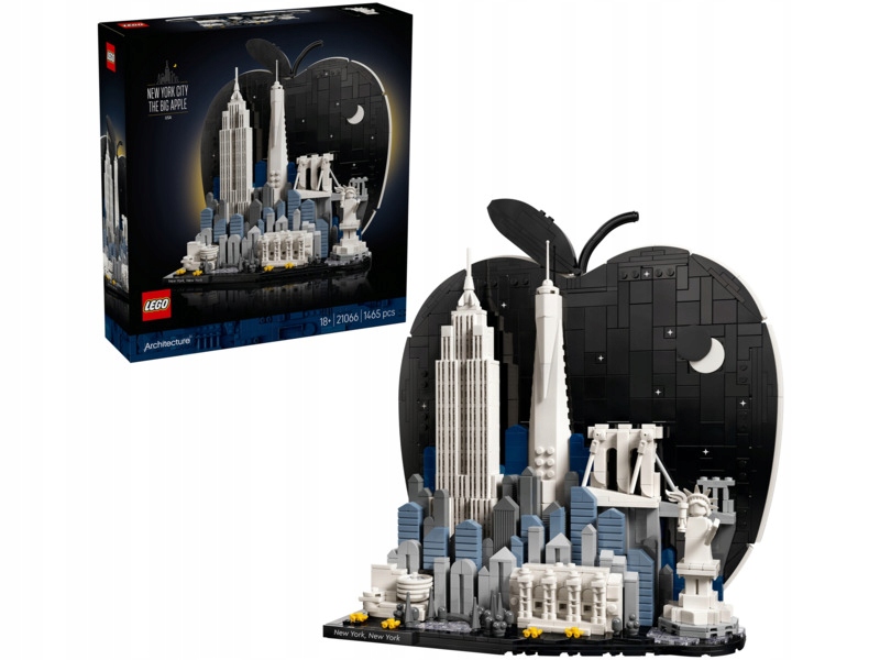 Lego 21066 Architecture Nowy Jork Wielkie Jabłko