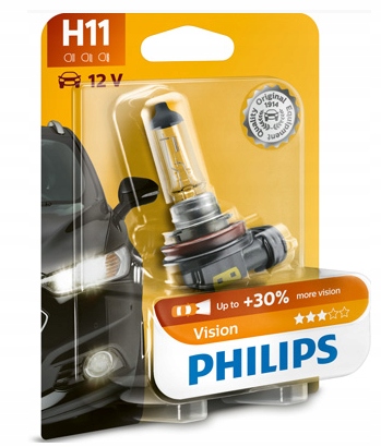 

Philips Żarówka H11 Vision 12V 55W 12362PRB1