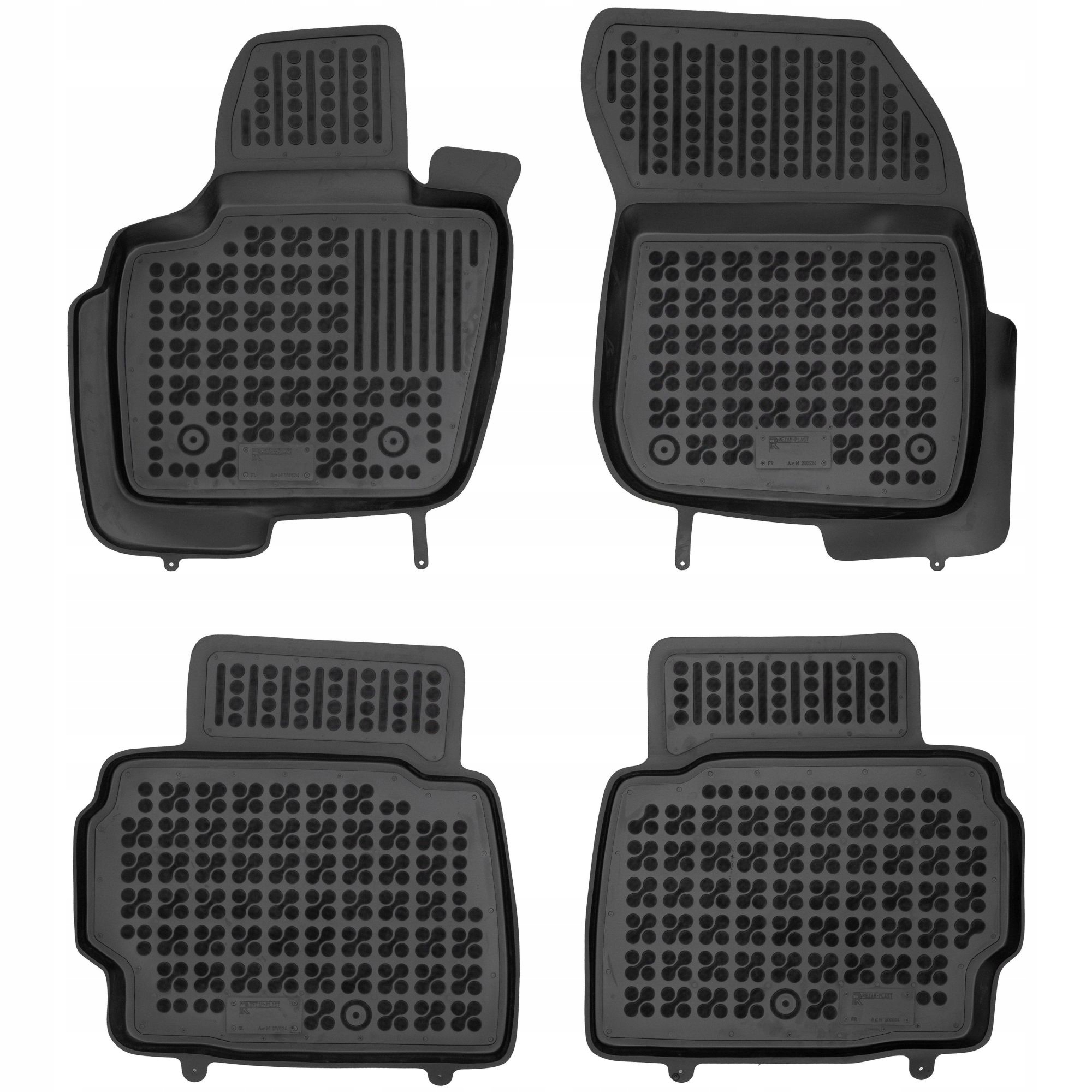 

Dywaniki czarne gumowe do Ford Mondeo MK5 od 2014-