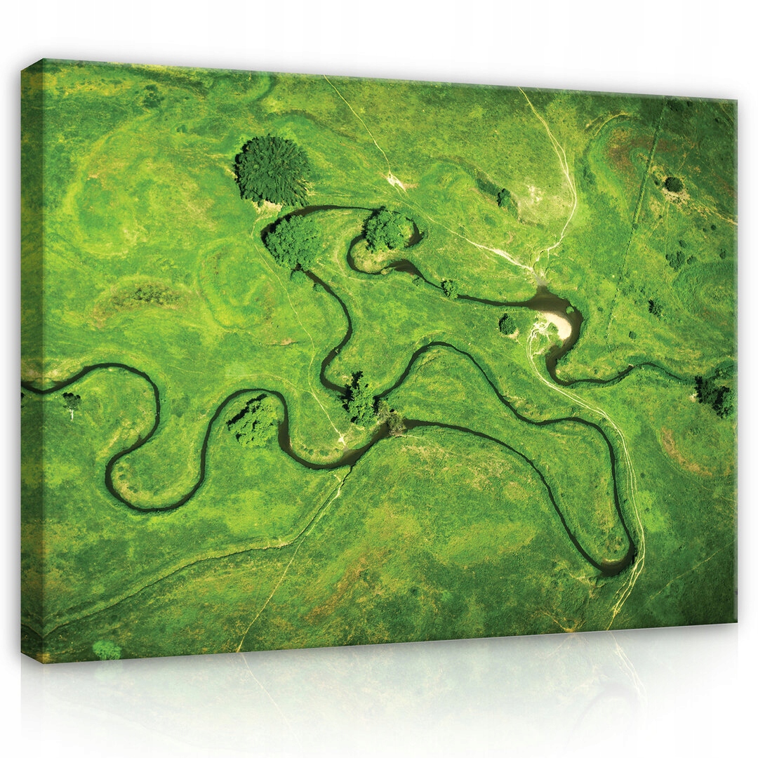 Obraz Na Plátně Canvas 100x75 Pohled Z Ptačí Perspektivy