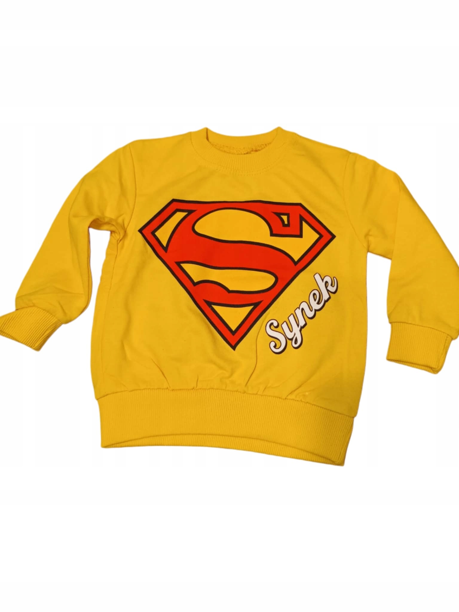 Żółta bluza super synek r. 2-3 lata