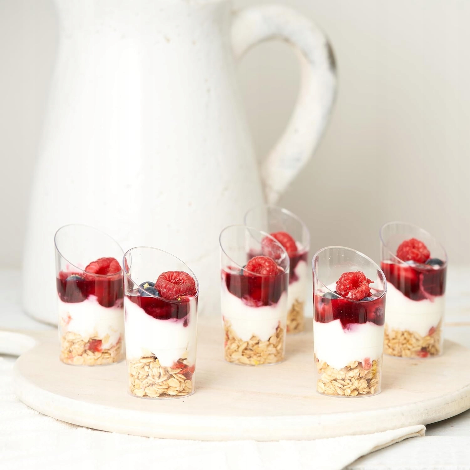 Kubeczek do deserów ŚCIĘTA SZKLANKA Pojemnik do przystawek 65ml 20szt Rodzaj pojemniki