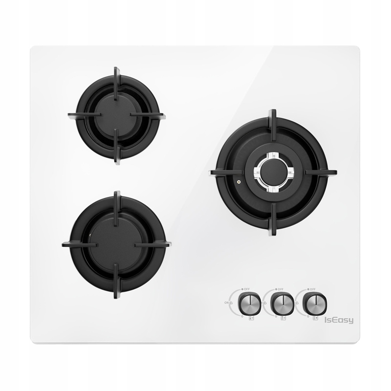 Iseasy Plynová Varná Doska MGBG-603 S 3 Horákmi Do Kuchyne S Káblom A Ventilom
