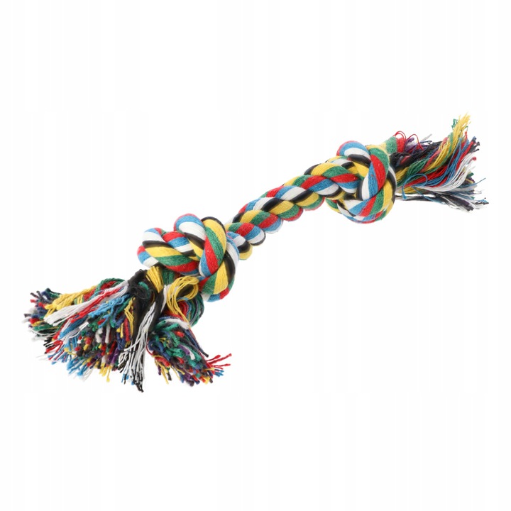 

Dingo Pleciony sznur z 2 węzłami 24 cm