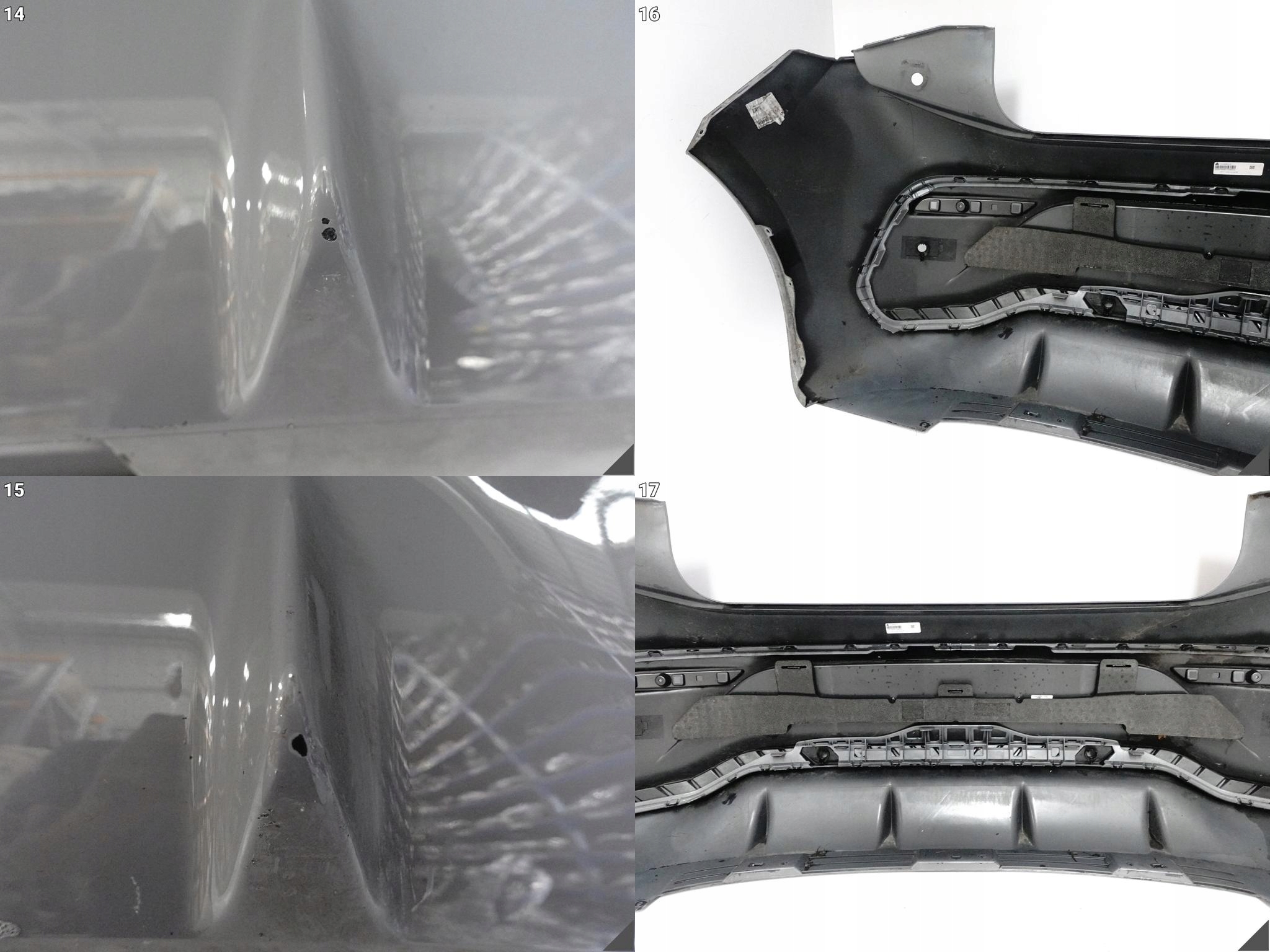 CUPRA BORN 10E 21- Paraurti BUMPER + accessori + modanatura ABSORBER posteriore (4xPDC)