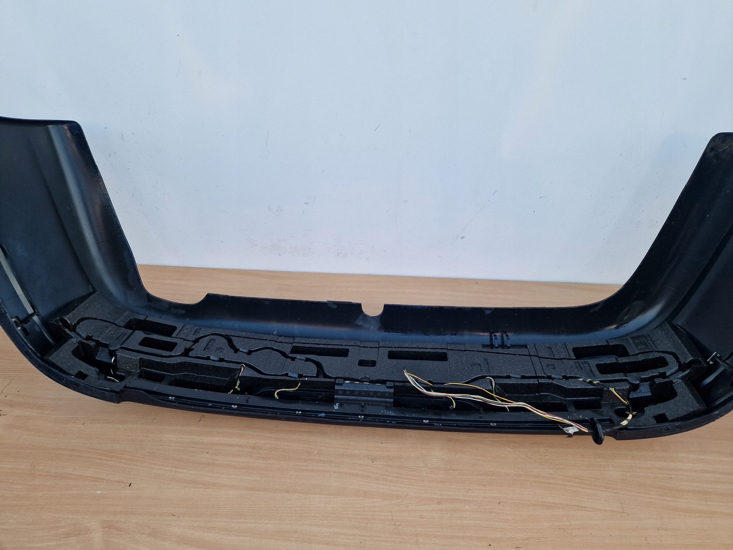 PEUGEOT 607 bumper rear part graphitic complete ORG