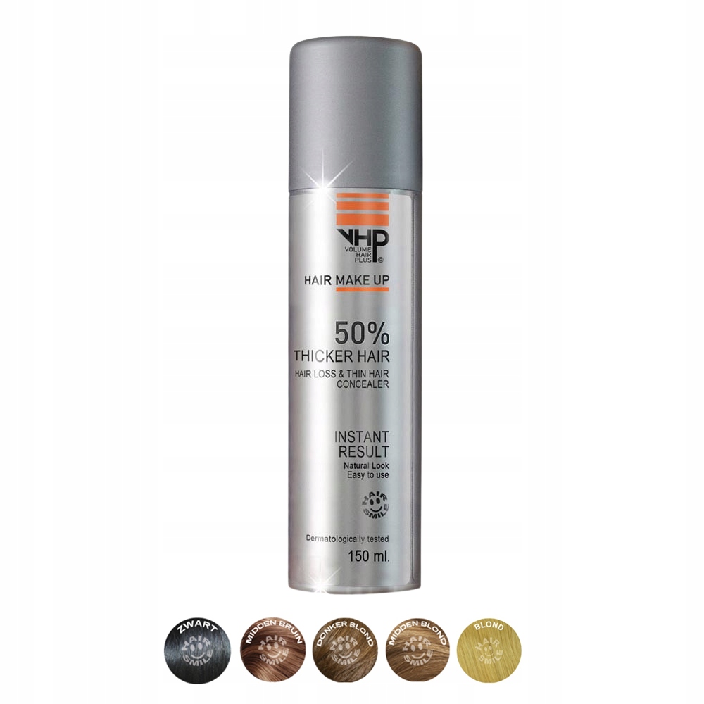 VHP Objętość włosów SPRAY +50% mikrowłókna zagęszczanie