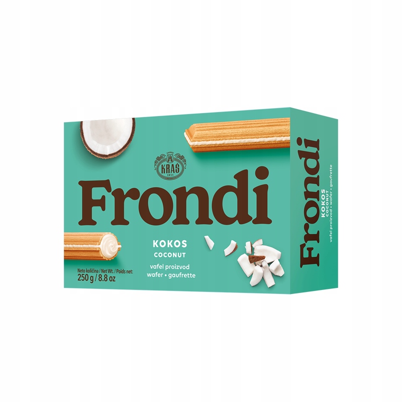 Wafle Frondi kokosowe 250g Kraš