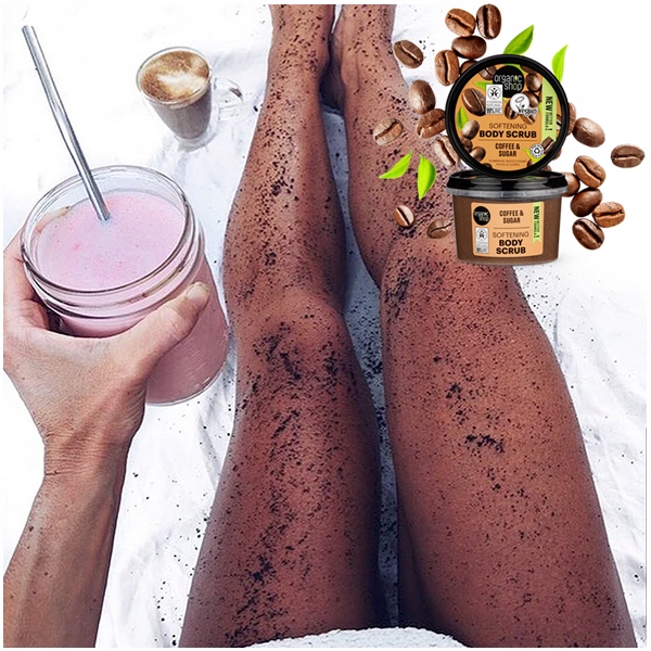 

Piling Na Cellulit Antycellulitowy z Kawy