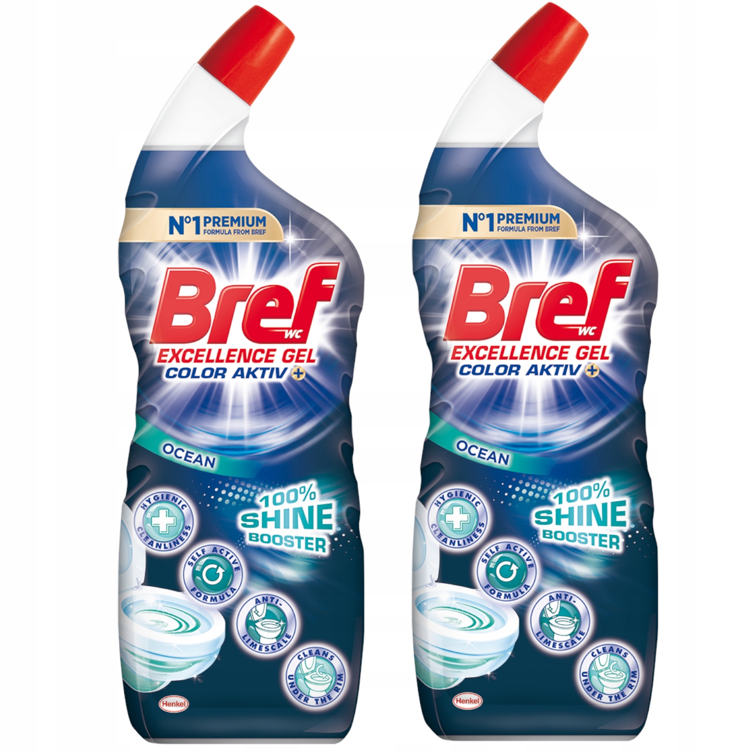 

Bref 10x Effect Żel do Wc Max White 2 x 700 ml