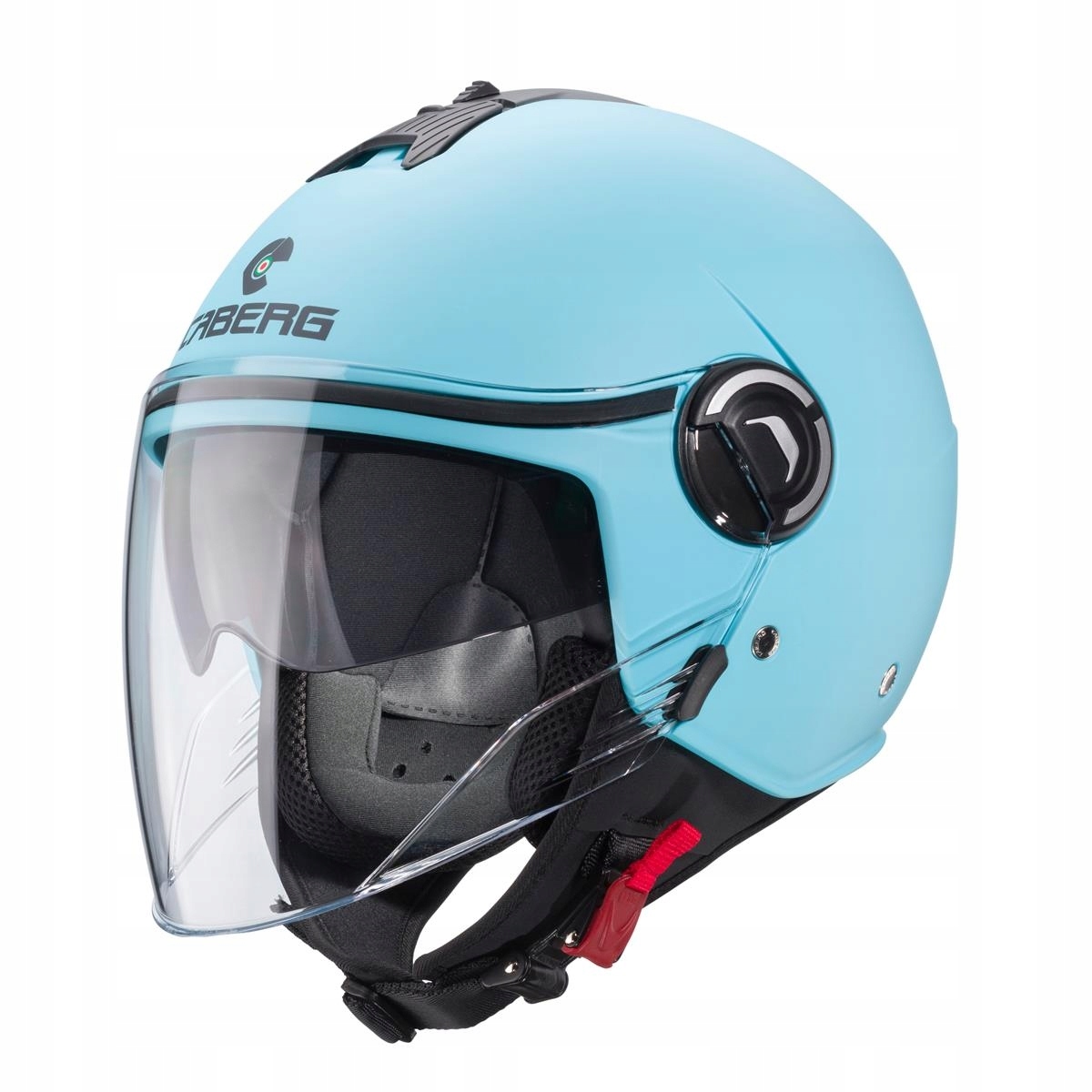 Caberg Otvorená Prilba Jet S Blendou Model Riviera V4X Solid Farba Svetlá Obloha