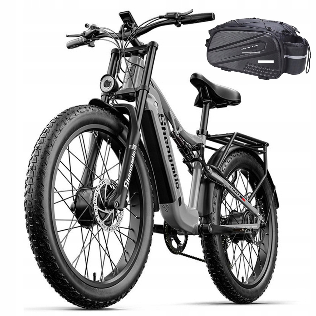 Shengmilo S600 Elektrické vozidlo 2000W 48V 17.5AH 45KM/H eMTB 160N. 26"
