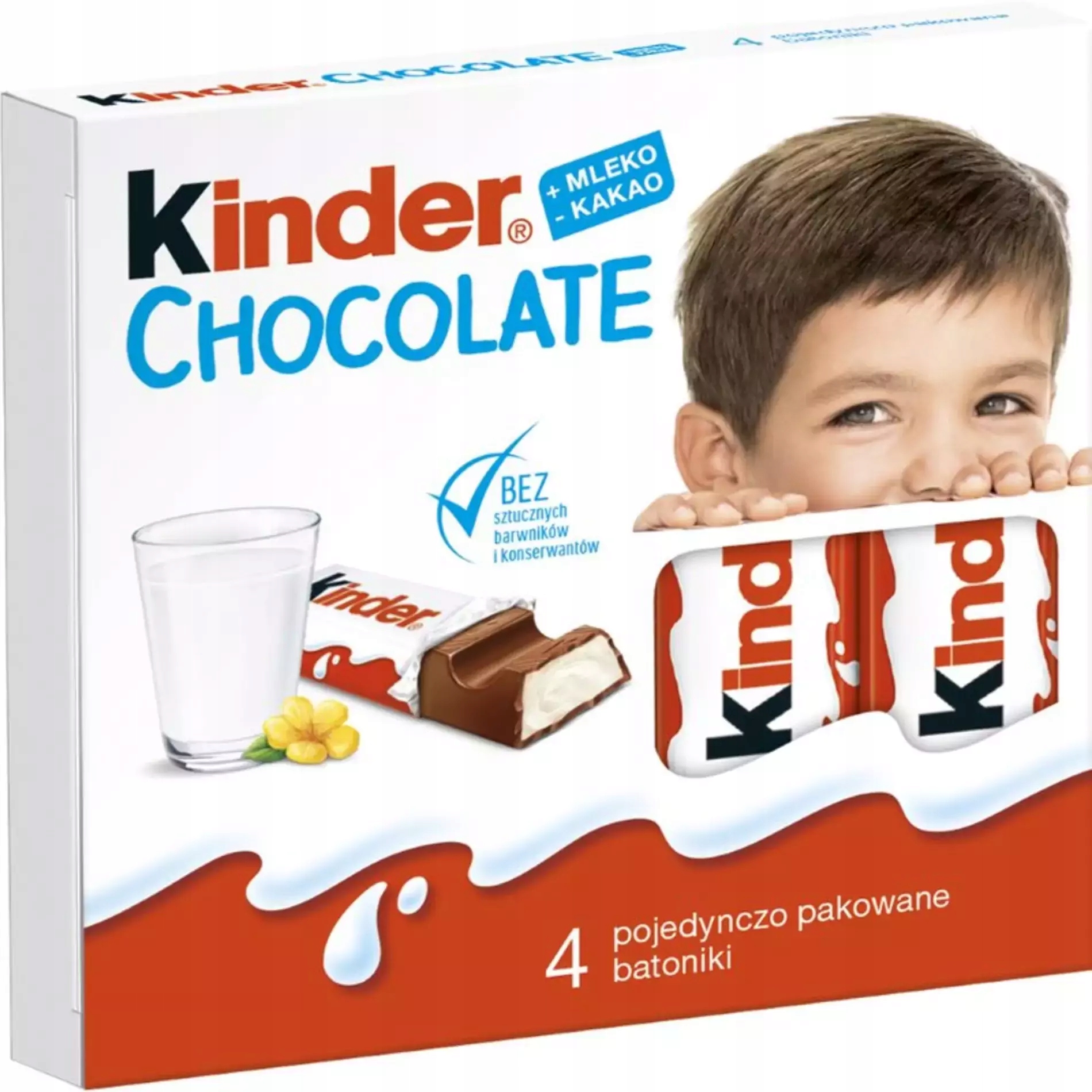 20 Sztuk Ferrero Czekolada Kinder 50G