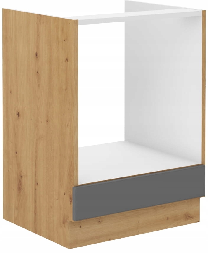Kuchyňská Skříňka Pod Troubu 60 CM Stilo Šedá Artisan