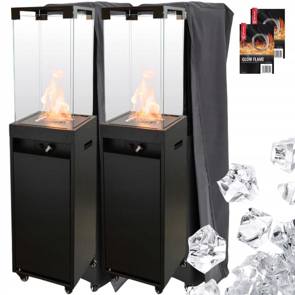 Vykurovací dáždnik Záhradný ohrievač Planika Faro 8 kW s krytom Darček