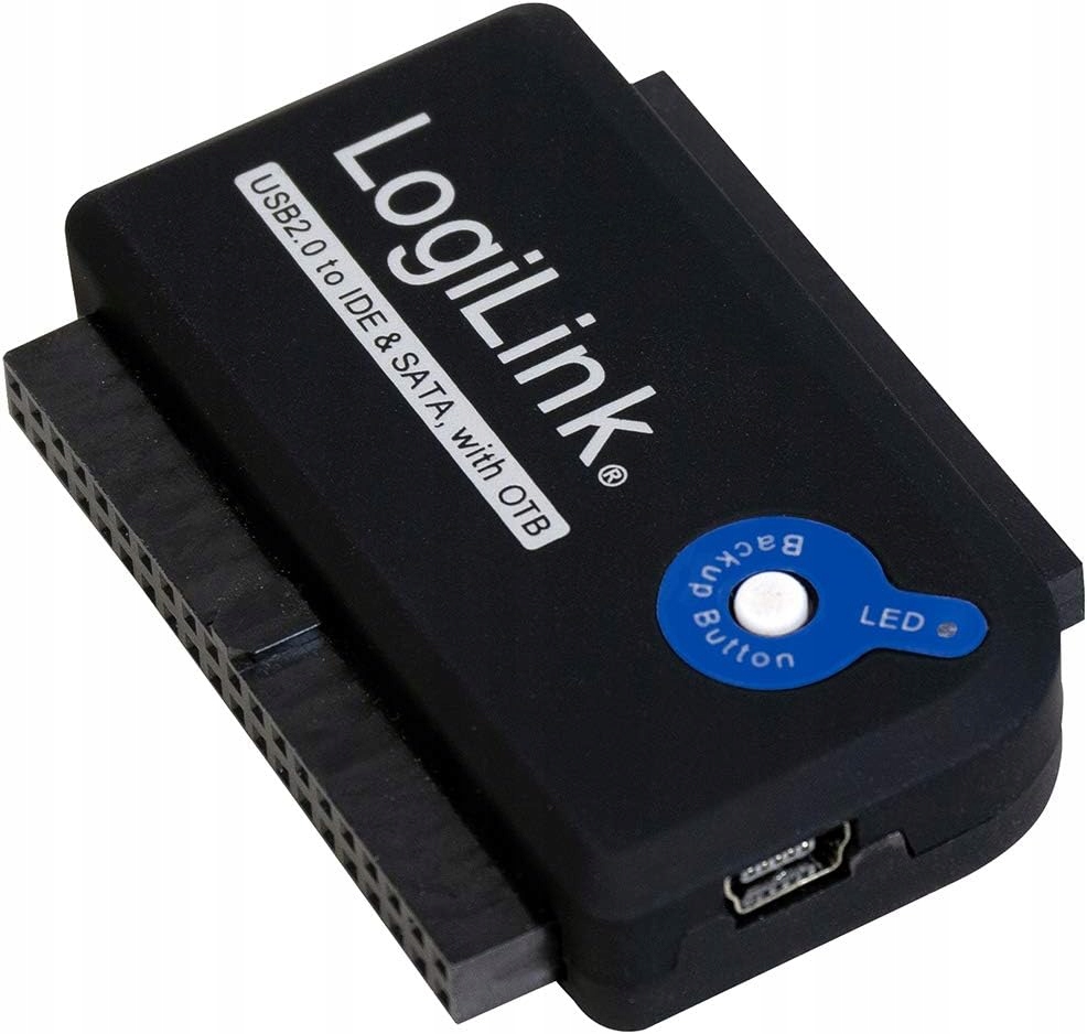 Adaptér Usb 2.0 pro disky Ide Sata 2.5/3.5 Hdd LogiLink Otb Napájecí adaptér