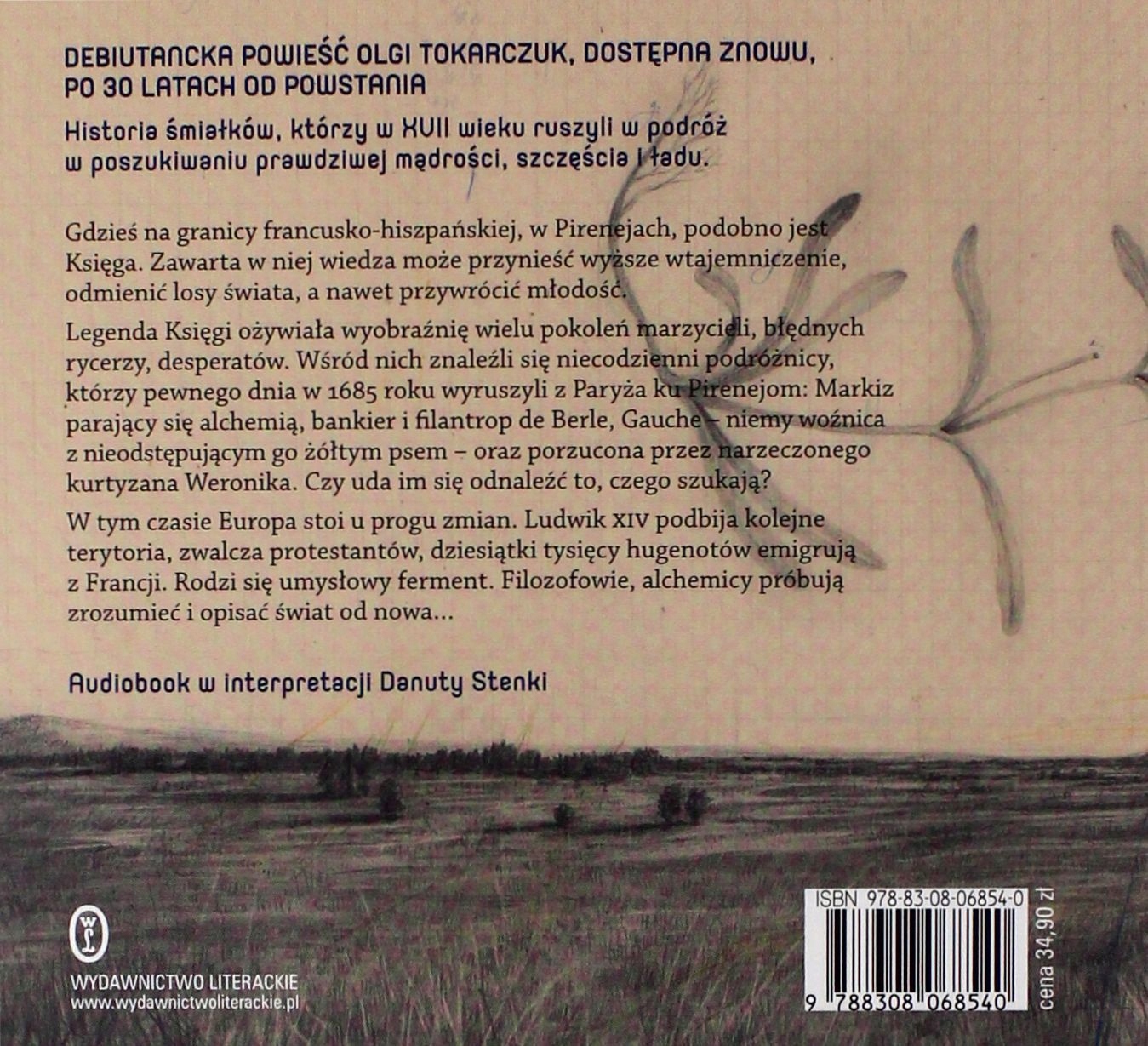 PODRÓŻ LUDZI KSIĘGI - OLGA TOKARCZUK [AUDIOBOOK] Stan opakowania oryginalne