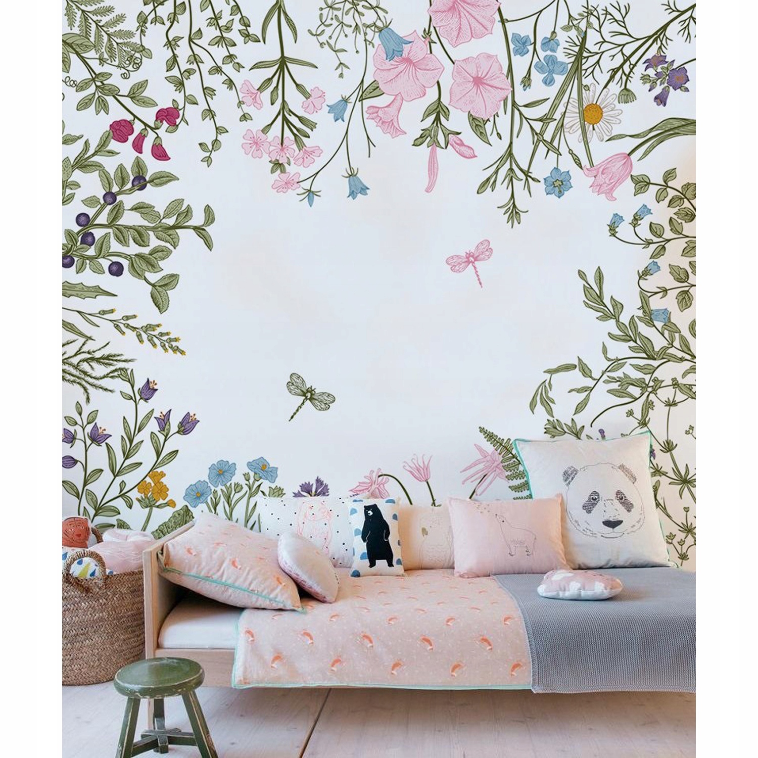 

Fototapeta ścienna Wiosenne kwiaty polne 250x250cm