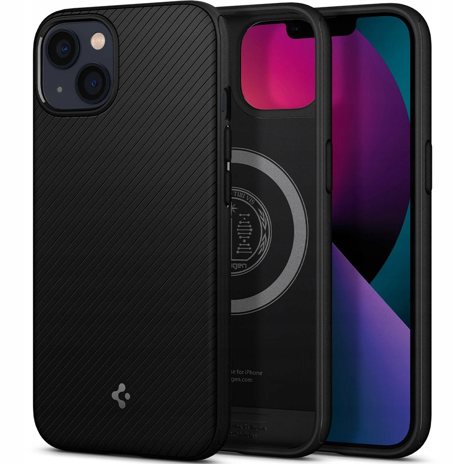 

Etui do iPhone 13 Mini, Spigen Mag Armor, obudowa