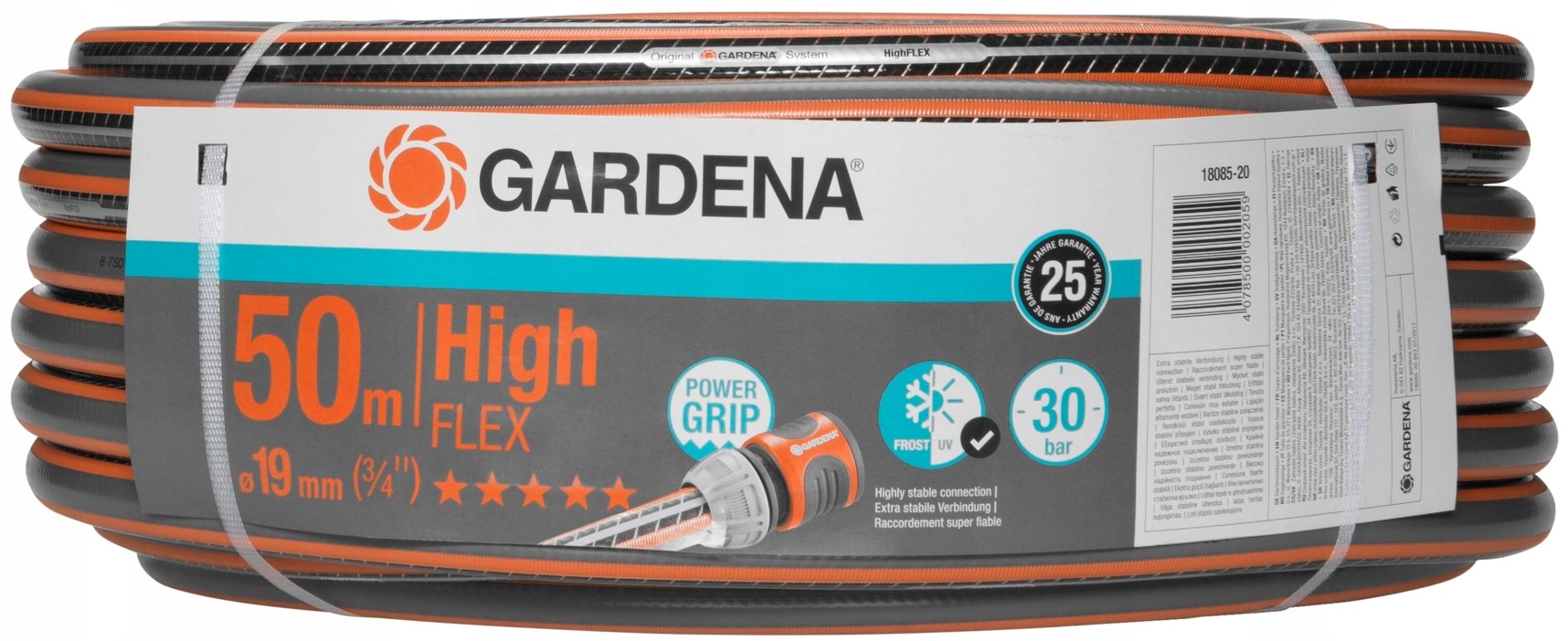 Wąż ogrodowy HighFlex 3/4" 50 m Gardena 19mm