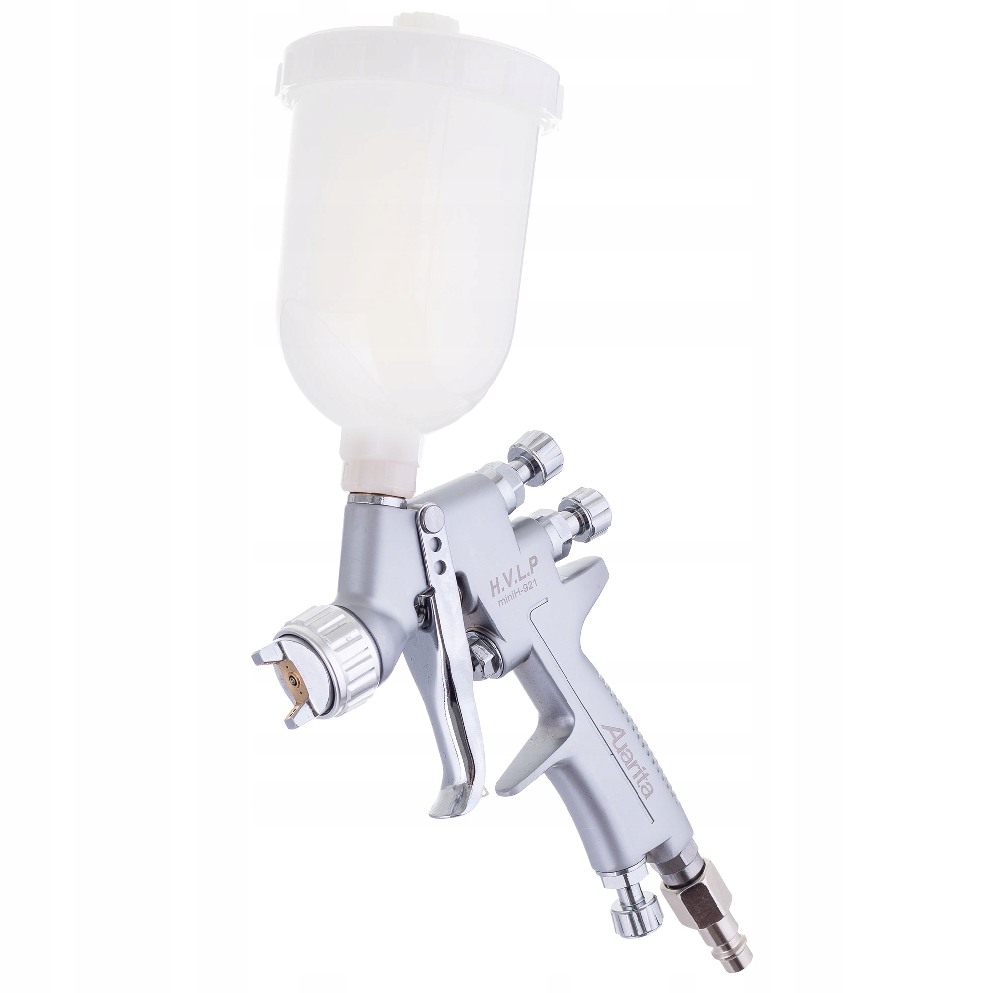Lakovací Pistole Mini Auarita Hvlp Tryska 1,0 MM Nádrž 250 ML