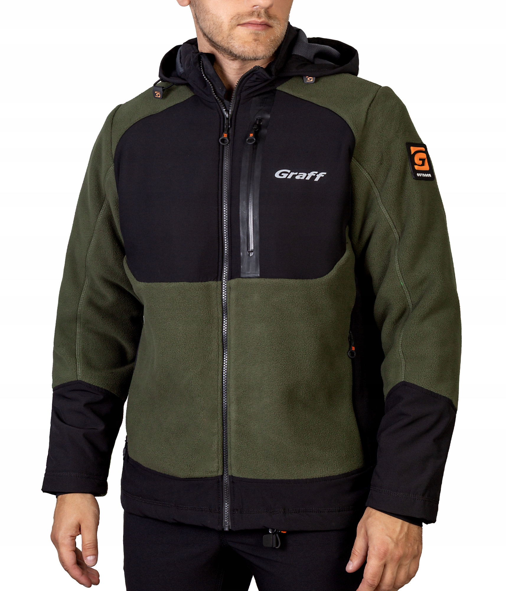 Fleecová Bunda Graff 562-WS zelená -s