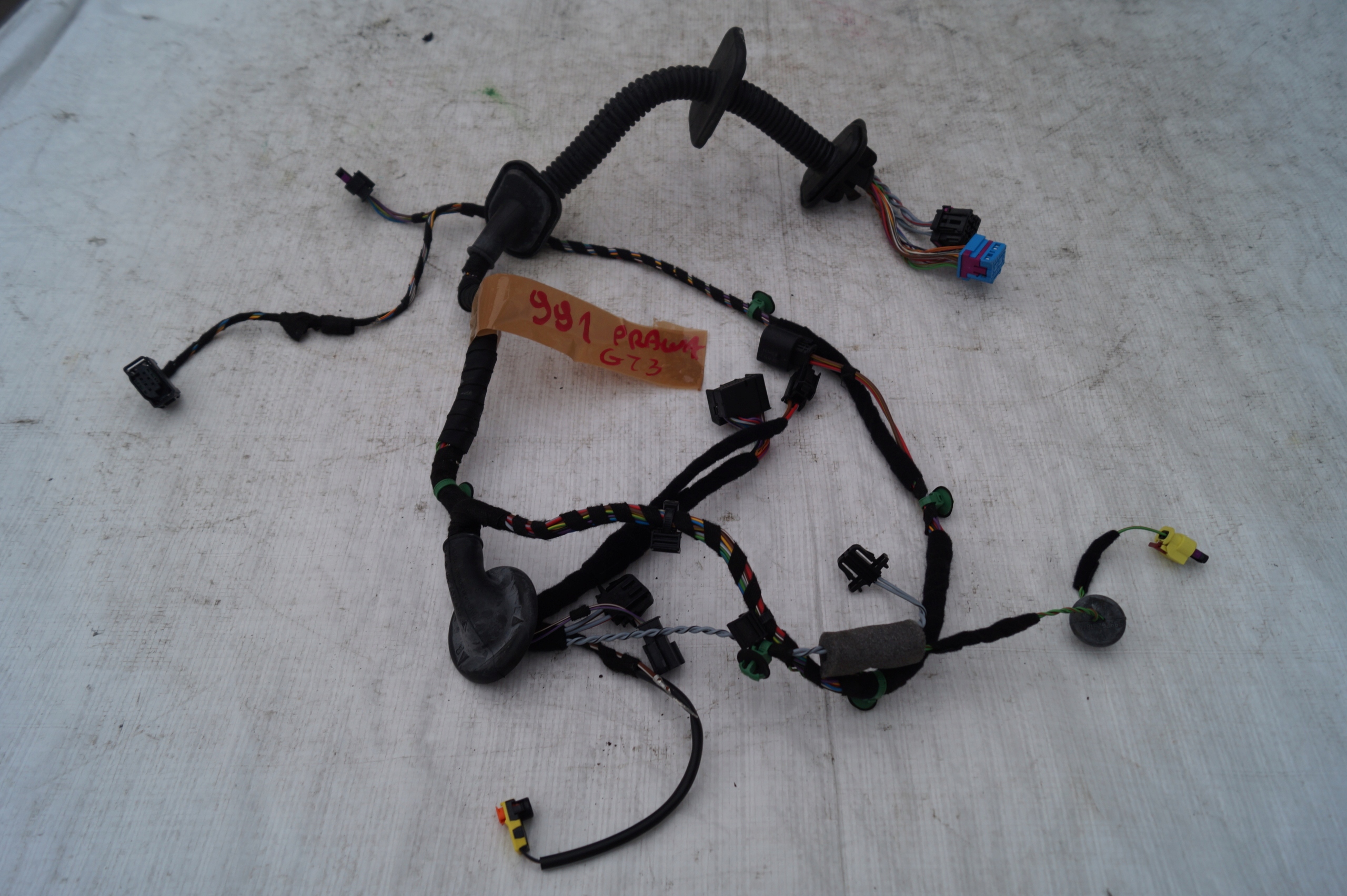 bundle wiring door front front right PORSCHE 911 991