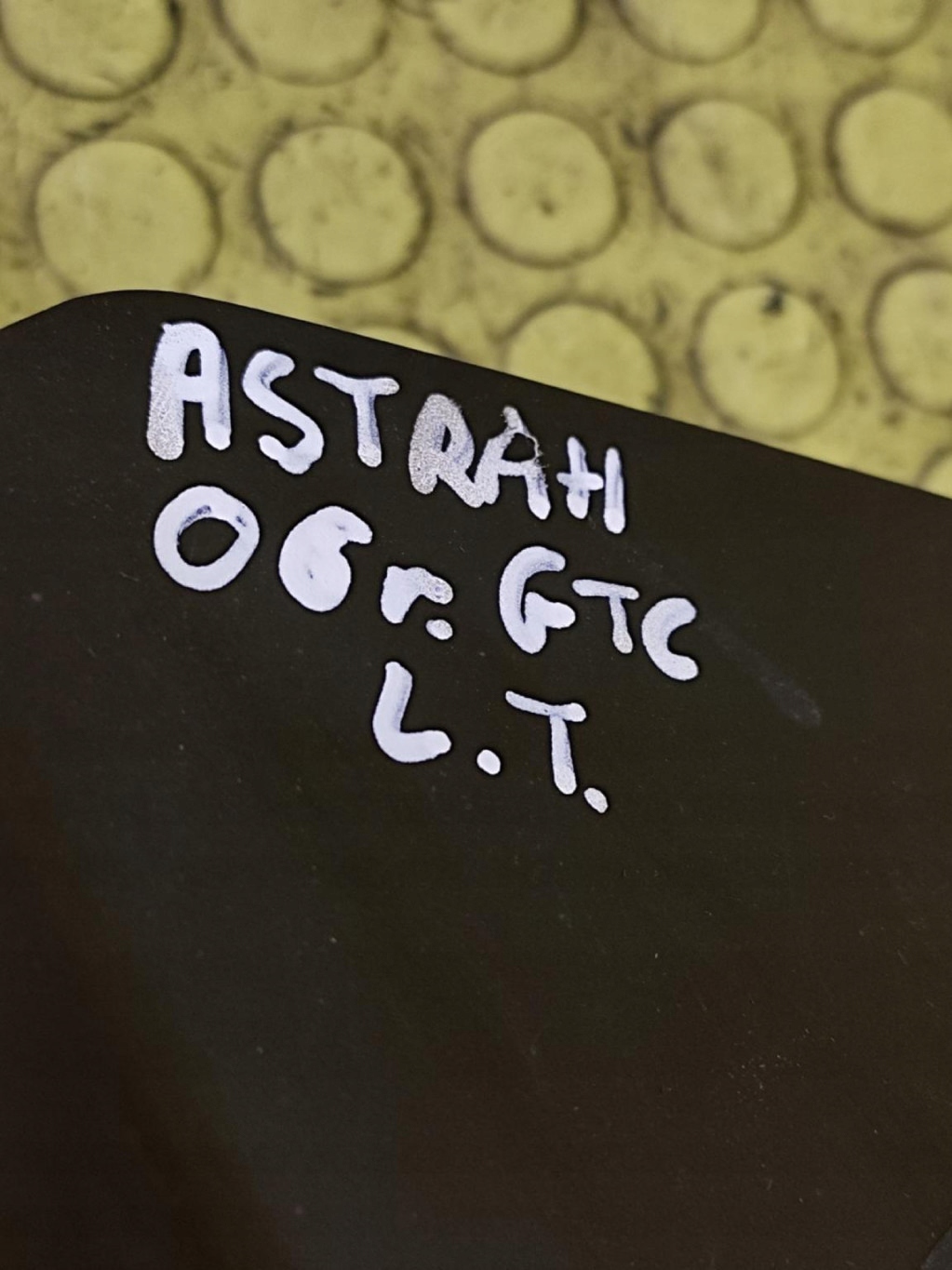 OPEL ASTRA H GTC light left rear part 13252443